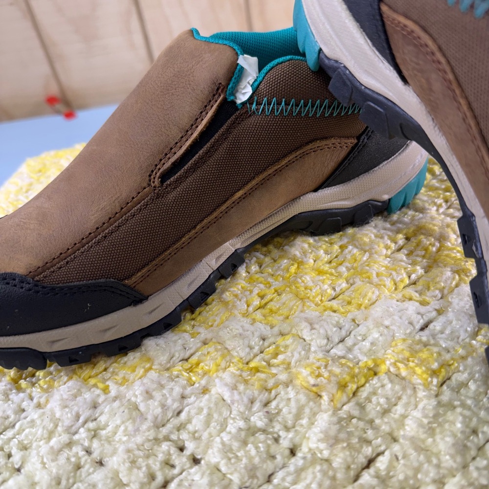 Ariat Skyline Slip-On Womens 7.5 Taupe Leather Hiking Walking Shoes 10020042 NEW - Picture 16 of 16